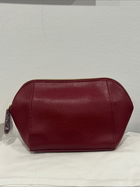 None Handbags - Brand new burgundy Cosmetic pouch